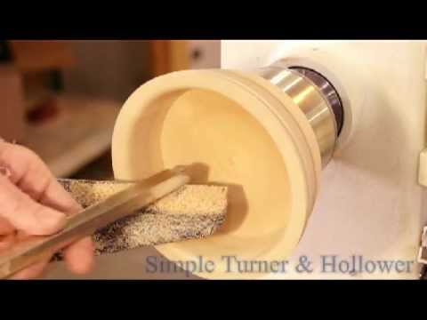 Видео: Демонстрация простых токарных инструментов по дереву.avi