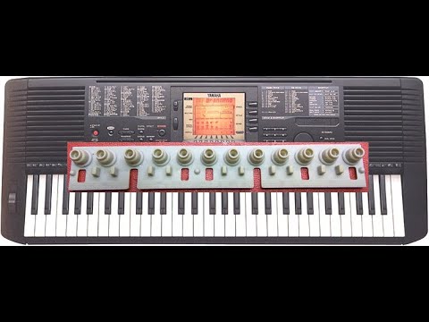 Видео: Синтезатор Yamaha psr 530. Восстановление контактов клавиш и регулятора громкости.