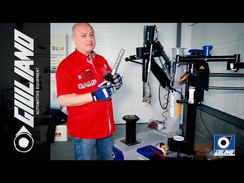 Видео: Мастер класс от эксперта по шиномонтажу - S119 Шиномонтажный станок Giuliano