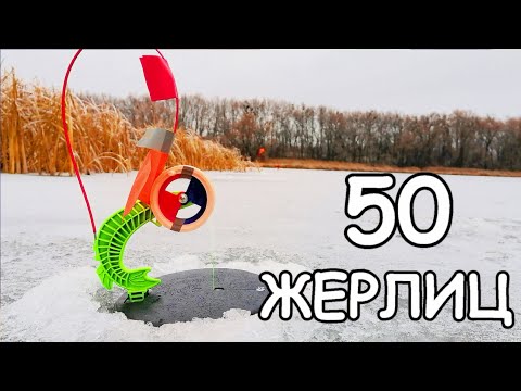 Видео: Поставили 50 ЖЕРЛИЦ на ЩУКУ на БОЛОТЕ и ТРОФЕЙ. Зимняя рыбалка на жерлицы