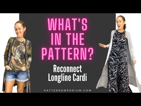 Видео: Что в узоре | Reconnect Longline Cardi