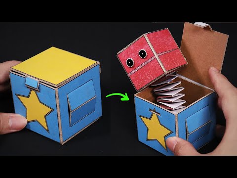 Видео: Изготовление коробки-сюрприза Boxy Boo | Проект: Время игр | Поделки для игр с маком