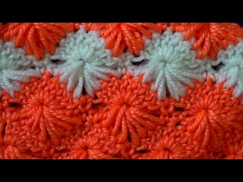 Видео: Узор с вытянутыми петлями