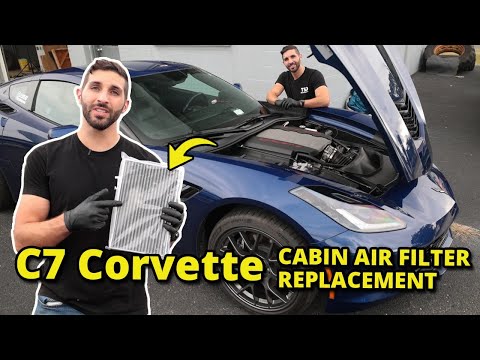 Видео: Как заменить воздушный фильтр салона в автомобиле Corvette C7 2014-2019 годов выпуска - Stingray ...