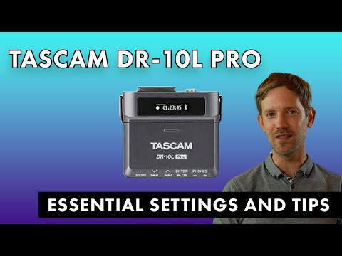 Видео: Как использовать Tascam DR-10L Pro: основные настройки и профессиональные советы