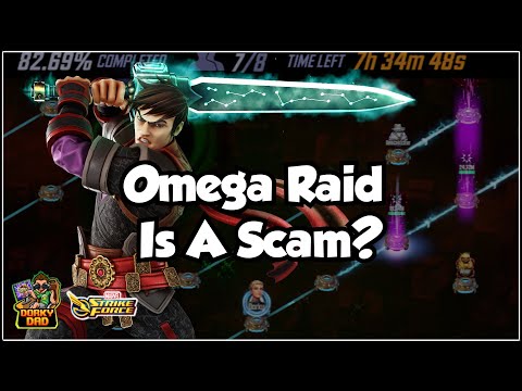 Видео: Omega Raid — это мошенничество? | Стоит ли вообще беспокоиться? | Marvel Strike Force | MSF