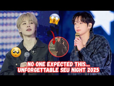 Видео: Когда Чимин появился на сцене Джина... Все плакали 😭 | Ночь, которая больше никогда не повторится