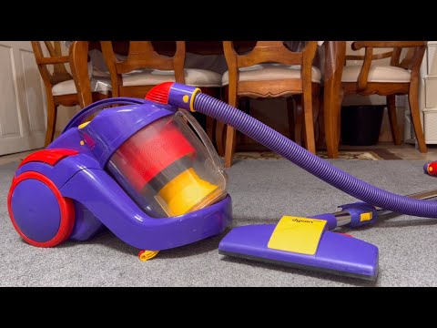 Видео: Цилиндрический пылесос Dyson DC02 De Stijl — тестирование производительности и первый взгляд!
