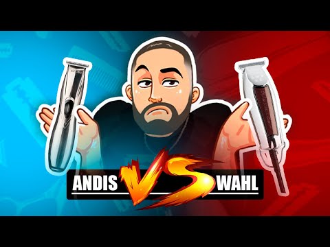 Видео: Жесткое сравнение триммеров Andis и Wahl |  A tough comparison between Andis and Wahl trimmers