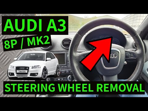 Видео: AUDI A3 8P — как снять рулевое колесо (снятие и замена) 2004–2012