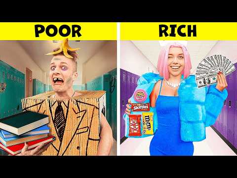 Видео: БОГАТЫЙ vs БЕДНЫЙ СТУДЕНТ !