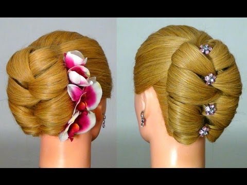 Видео: Прическа для длинных волос на Новый год!  Hairstyle for New Year