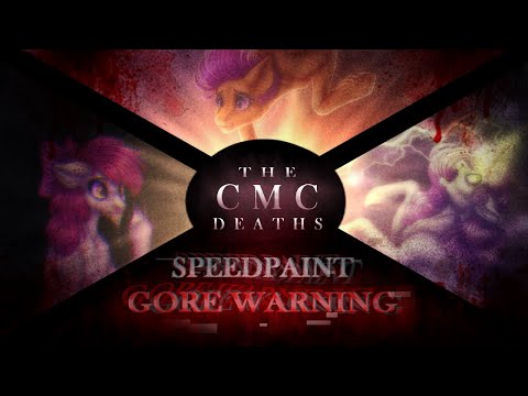 Видео: [ЖЕСТЬ/13+] Смерти CMC — MLP Speedpaint