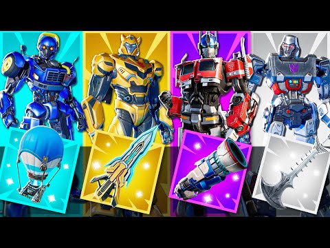 Видео: РАНДОМНЫЙ ТРАНСФОРМЕР ЧЕЛЛЕНДЖ в Фортнайт