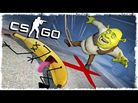Видео: АХАХА, ОН ТРОЛЛИТ ТЕБЯ!!! БАНАН vs ШРЕК МАНЬЯК CS:GO!!!