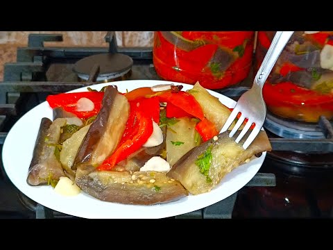 Видео: Самые Вкусные Баклажаны! Обалденная Закуска Оторваться Невозможно! Быстрый и Вкусный Рецепт Маринада