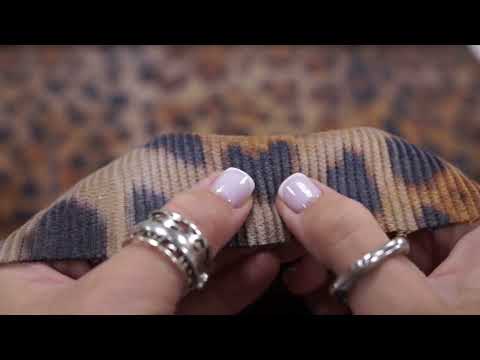 Видео: Вельвет Dolc леопардовый хлопковый 3 м DT306301