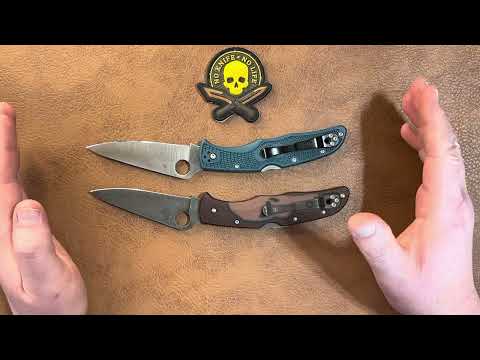 Видео: Кастомна і стокова  Spyderco Endura K390. Навіщо кастомізувати ножі?