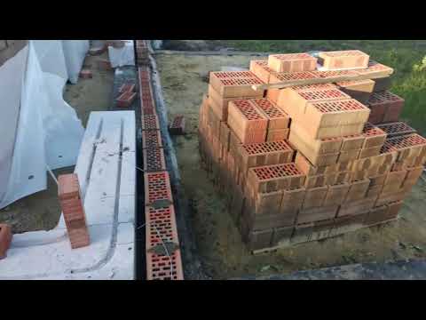 Видео: Дом по проекту Z-7 .стены.