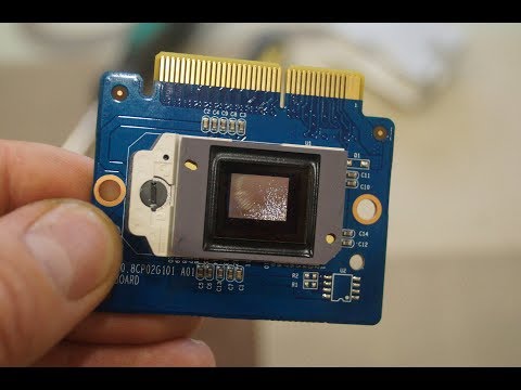 Видео: Замена DPL процессора на проекторе Optoma Replacing the DPL processor