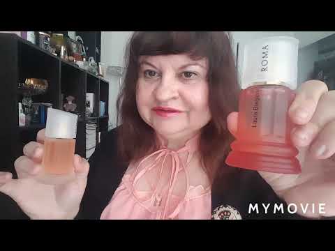 Видео: РАСПАКОВКА НОВОГО АРОМАТА Laura Biagiotti  ROMA EAU DE TOILETTE ROSA