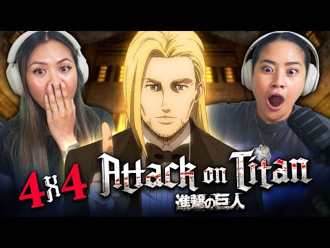 Видео: THE TYBURS 🔨 Атака титанов 4 сезон 4 серия | Реакция и обзор