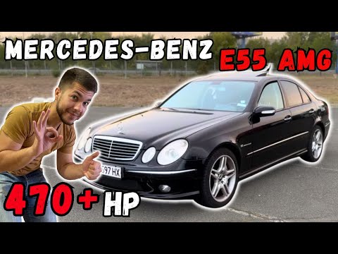 Видео: Една ЛЕГЕНДА! Mercedes-Benz W211 E55 AMG 470+ HP