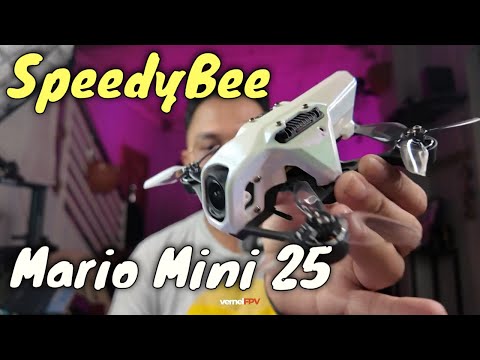 Видео: Обзор SpeedyBee Mario Mini 25 с DJI O4 Pro