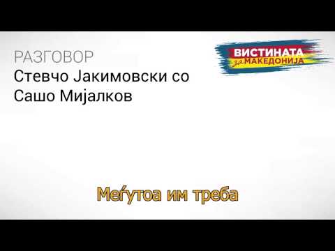 Видео: Разговор 31: Стевчо Јакимовски Со Сашо Мијалков