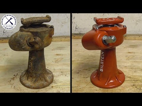 Видео: Реставрация немецкого домкрата 1930 г.