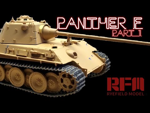 Видео: Сборка модели PANTHER F "RFM" 1/35  Build of the model