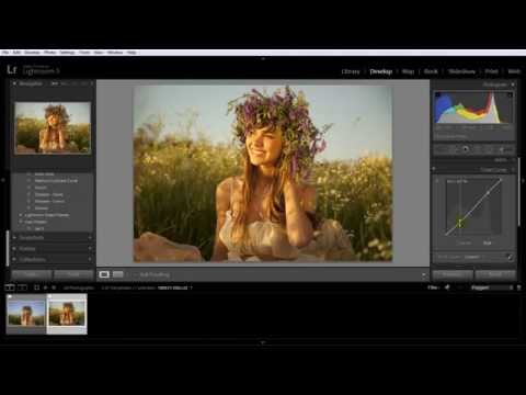 Видео: Тонировка фотографий в программе Lightroom
