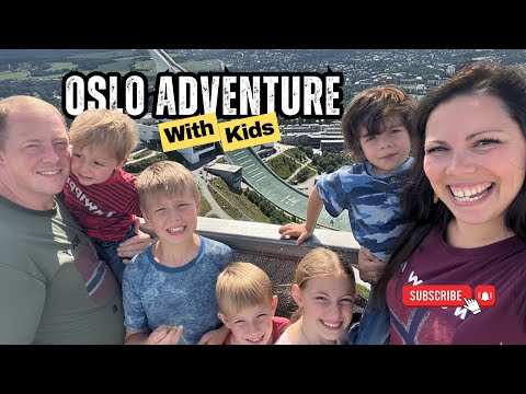 Видео: Приключения в Осло! В Холменколлене с детьми — невероятные виды!