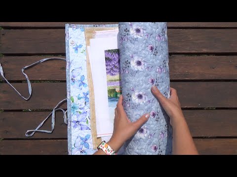 Видео: Рулон с готовыми вышивками / 31 работа