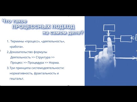 Видео: Принципы системодеятельности - Дополнения в процессный подход