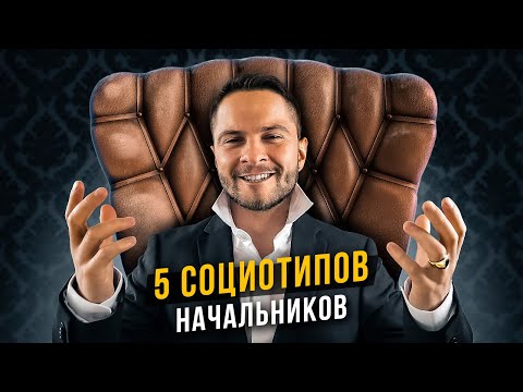 Видео: 5 социотипов начальников. Cоционика