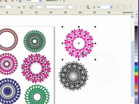 Видео: Уроки CorelDRAW: создаем фоновые узоры