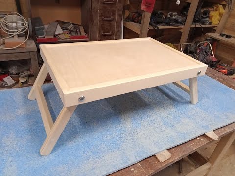 Видео: Столик-поднос для завтрака в постель