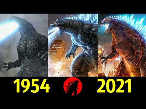 Видео: 👑 Годзилла - Эволюция (1954 - 2021) ! Все Появления Кайдзю 🔥!
