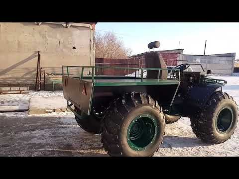 Видео: Вездеход КОСАЧ, обзор, испытания.