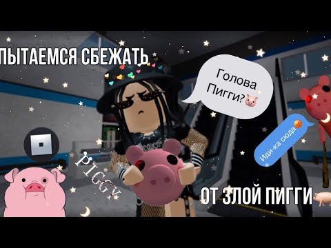 Видео: 🐽Пытаемся выжить в пигги🐽|roblox piggy|~|роблокс пигги|