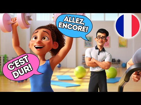 Видео: 5 простых диалогов на французском языке (A1–A2) | Французский для начинающих | В спортзале