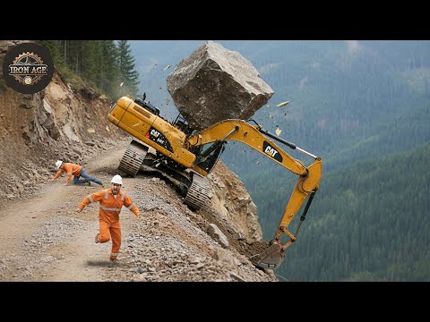 Видео: Опасные идиоты: бульдозер и экскаватор выходят из строя | Extreme Idiots At Work #21