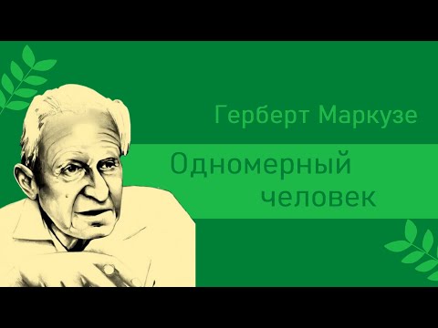 Видео: Герберт Маркузе "Одномерный человек"