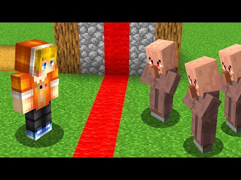 Видео: Майнкрафт, но ЖИТЕЛИ РАЗДЕЛИЛИ деревню ПОПОЛАМ!