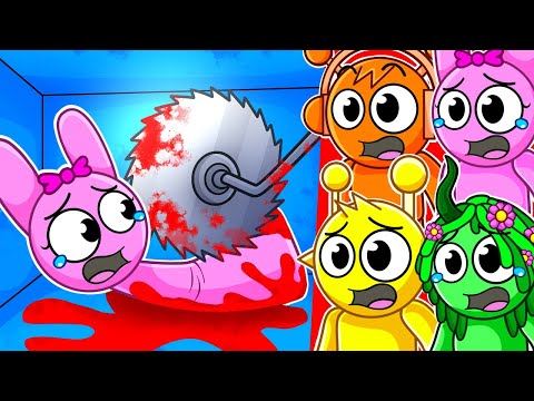 Видео: Отряд Sprunki реагирует на уничтожение Пинки!