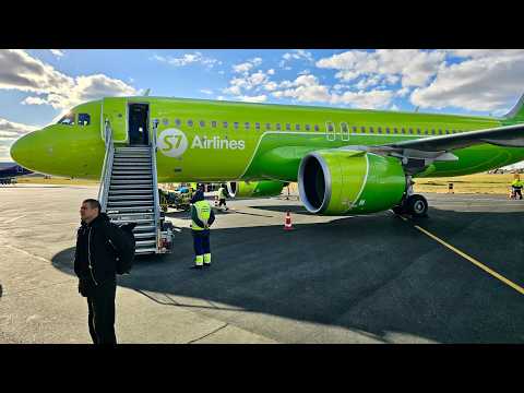 Видео: Airbus A320neo а/к S7 Airlines | Рейс Москва — Омск