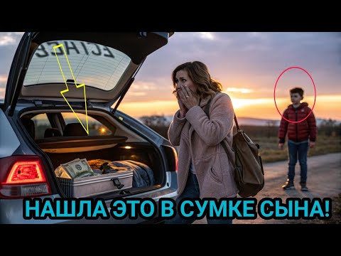 Видео: 😱 Она крикнула «ТОРМОЗИ!» — То, что она нашла в сумке сына, повергло её в УЖАС!