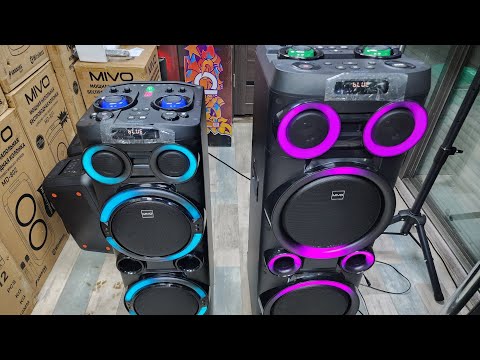 Видео: Ч.2 MIVO MD 105 сравнение по звуку MIVO MD 212 ‼️ Мощные акустические системы караоке 👍Для заказа ⬇️