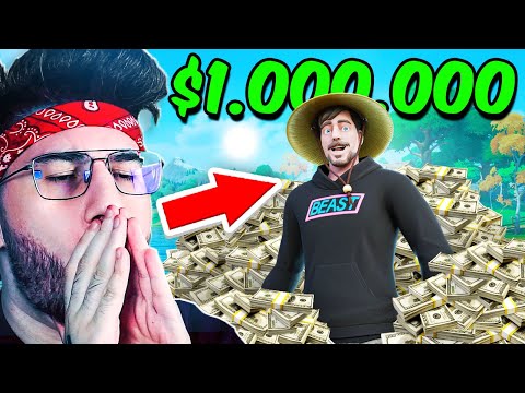 Видео: ТУРНИР MRBEAST НА 1.000.000 ДОЛЛАРОВ В ФОРТНАЙТ